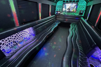 Salem Limo Bus Interior
