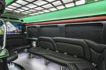 Salem Sprinter Party Bus Interior